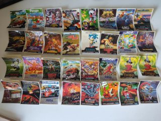 Lote 69 cromos Sega Mega Drive y Master System