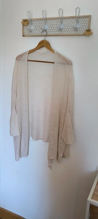 American Vintage Cárdigan Beige Talla Única