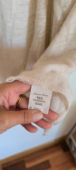 American Vintage Cárdigan Beige Talla Única