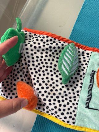 Libro didáctico con sonajero de regalo y anillas p