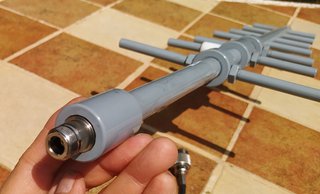Antena Yagi multibanda 1800-1900-2200 MHz
