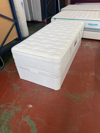 Colchón Flex 90x200 y Canapé Madera