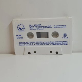 Lo más Bailable 1995 Casete
