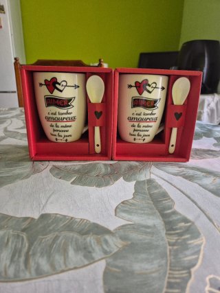 Pack 2 Tazas Románticas Aimer