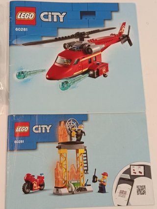 LEGO City 60281 - Helicóptero de Bomberos