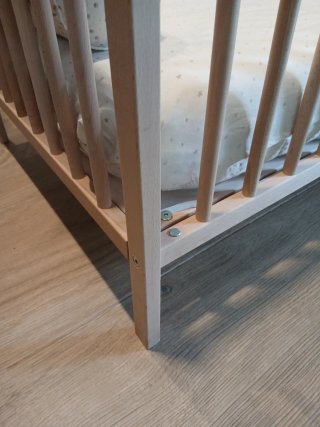 Cuna Ikea Madera Natural