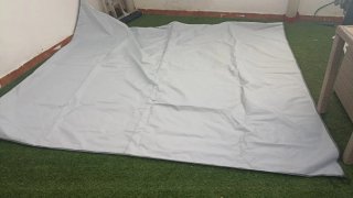 Toldo caravana Silver Fresh de unos 3m