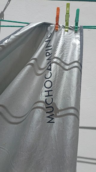 Toldo caravana Silver Fresh de unos 3m