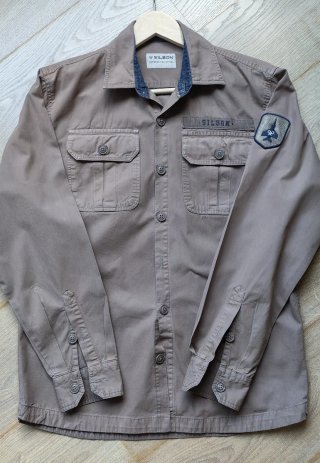 Sobrecamisa Silbon Hombre Verde Militar Talla L