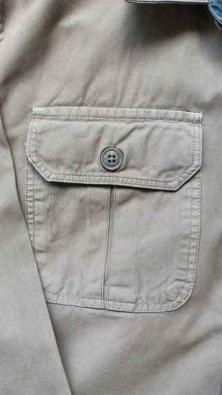 Sobrecamisa Silbon Hombre Verde Militar Talla L