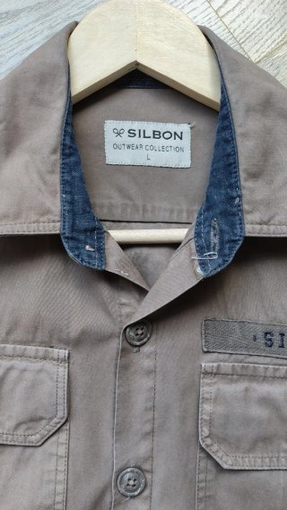 Sobrecamisa Silbon Hombre Verde Militar Talla L