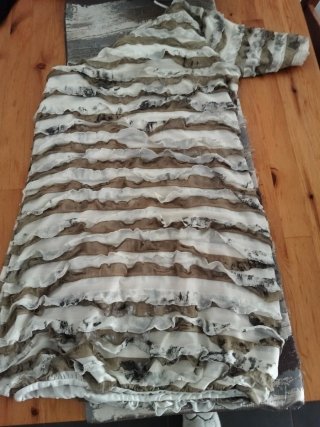 Vestido fiesta una manga original