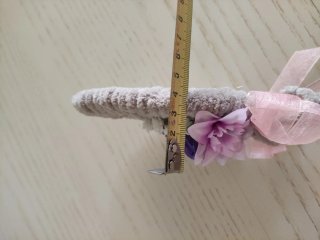 Decorazione Pasquale Fiori Beige Viola