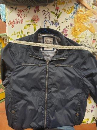Chaqueta Impermeable Angelo Litrico Azul