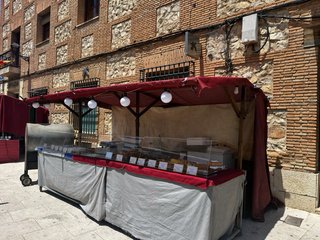 Parada medieval madera 4m