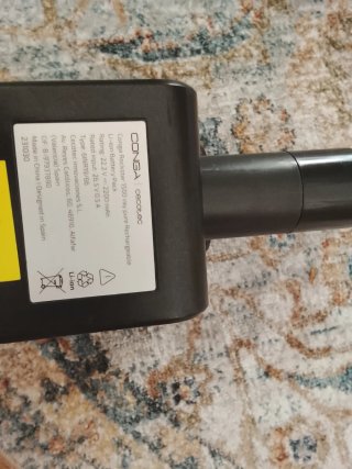 Aspiradora de mano con cargador