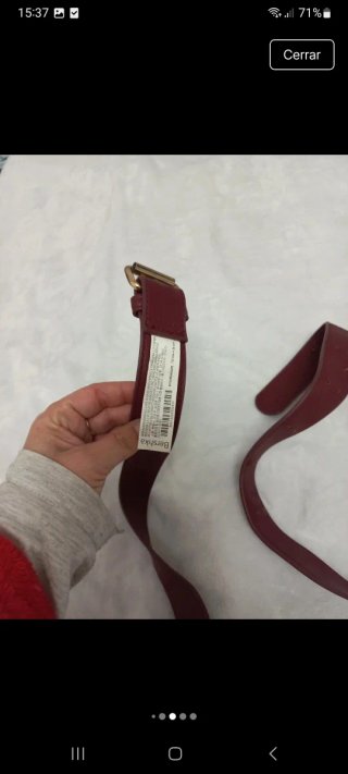 Bolso Bershka Rojo Mujer Nuevo con Etiqueta