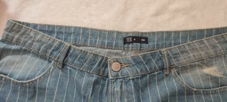 Vaqueros rayas azules Talla L/40