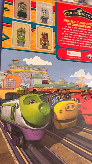 Album Chuggington Panini Completo
