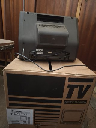 Televisor Philips TX Vintage Marrón/Gris