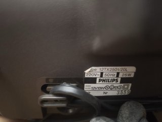 Televisor Philips TX Vintage Marrón/Gris