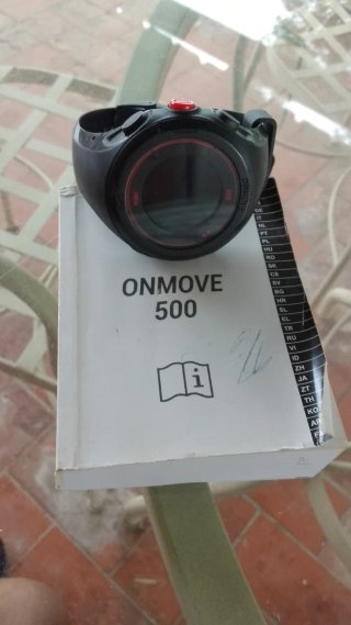 Reloj deportivo negro