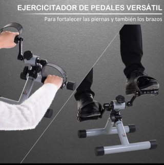 Mini Bicicleta Estática de Pedales Gris