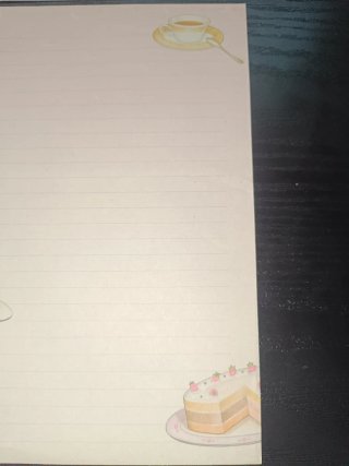 Carta Perfumada tarta