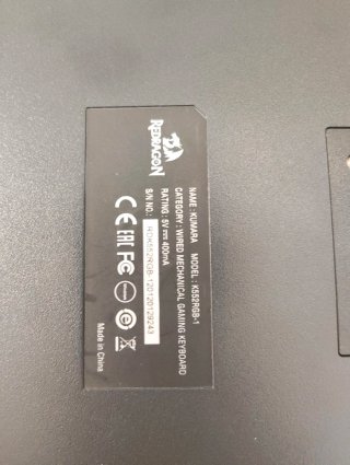 Teclado Redragon Kumara Negro