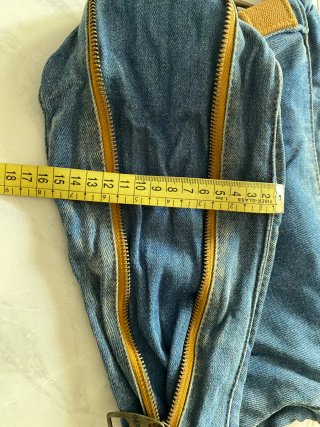 Borsa Vintage in jeans e pelle Miss Sixty
