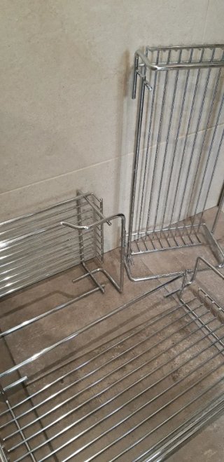 Estanterías metálicas cocina/baño 3