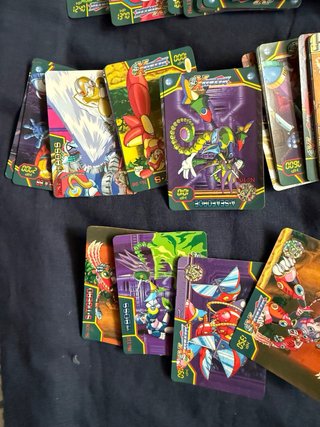 Lote cartas Mega Man antiguas
