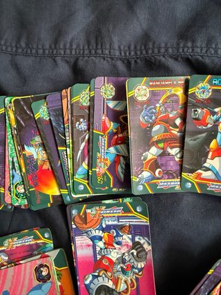 Lote cartas Mega Man antiguas