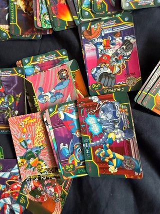Lote cartas Mega Man antiguas