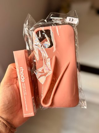 Funda iPhone 16 Promax y Rhode Lip Tint