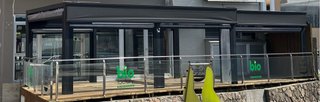 Pérgola Terraza Motorizada Negra