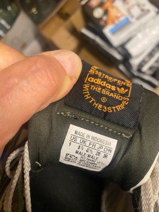 Adidas Sneakers Beige e Verdi