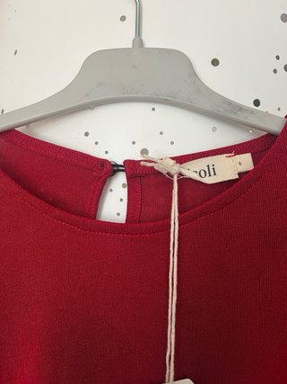Conjunto Top y Falda Nicoli Rojo