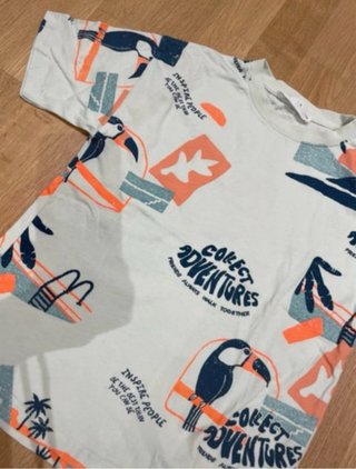 Camiseta manga corta de Zara talla 6