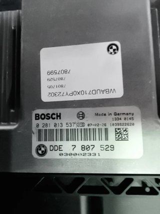 Centralita Motor BMW Serie 1 DDE 7 807 529