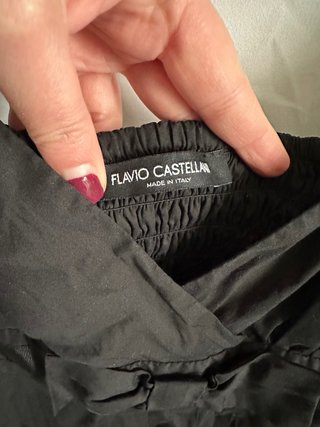 Vestito corto Flavio Castellani nero