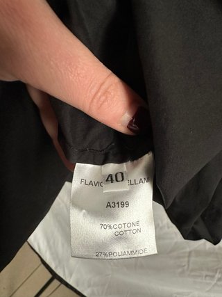 Vestito corto Flavio Castellani nero