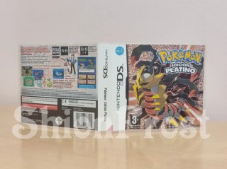 Caja Nintendo DS Pokémon Edición Platino