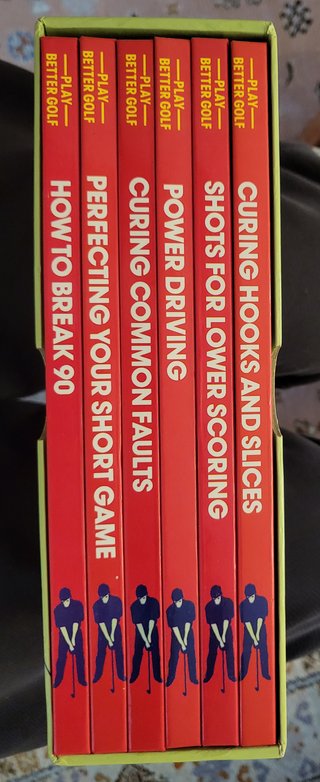 Colección 6 Libros Golf: Juega Mejor Golf