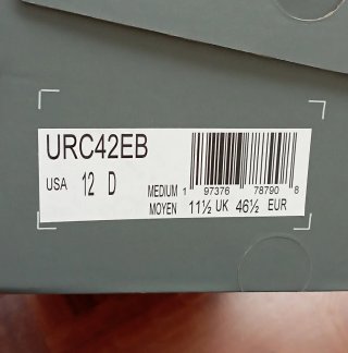 Zapatillas New Balance RC42 talla 46.5 *Nuevas*