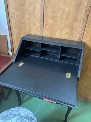 Escritorio Bureau Negro Madera