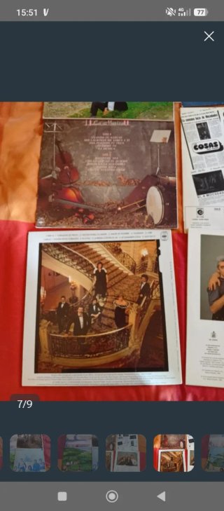 Lote 8 Vinilos LP Mocedades
