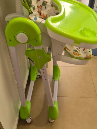 Trona de bebé Asalvo con estampado infantil