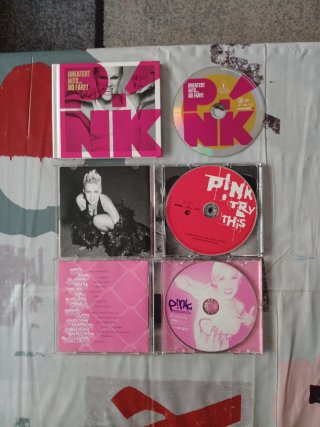 Lote 3 CDs Pink (Dos de ellos dobles)