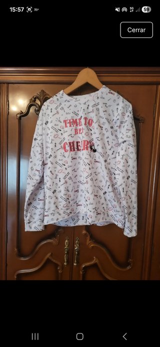 Sudadera Mujer TIME TO BE CHER